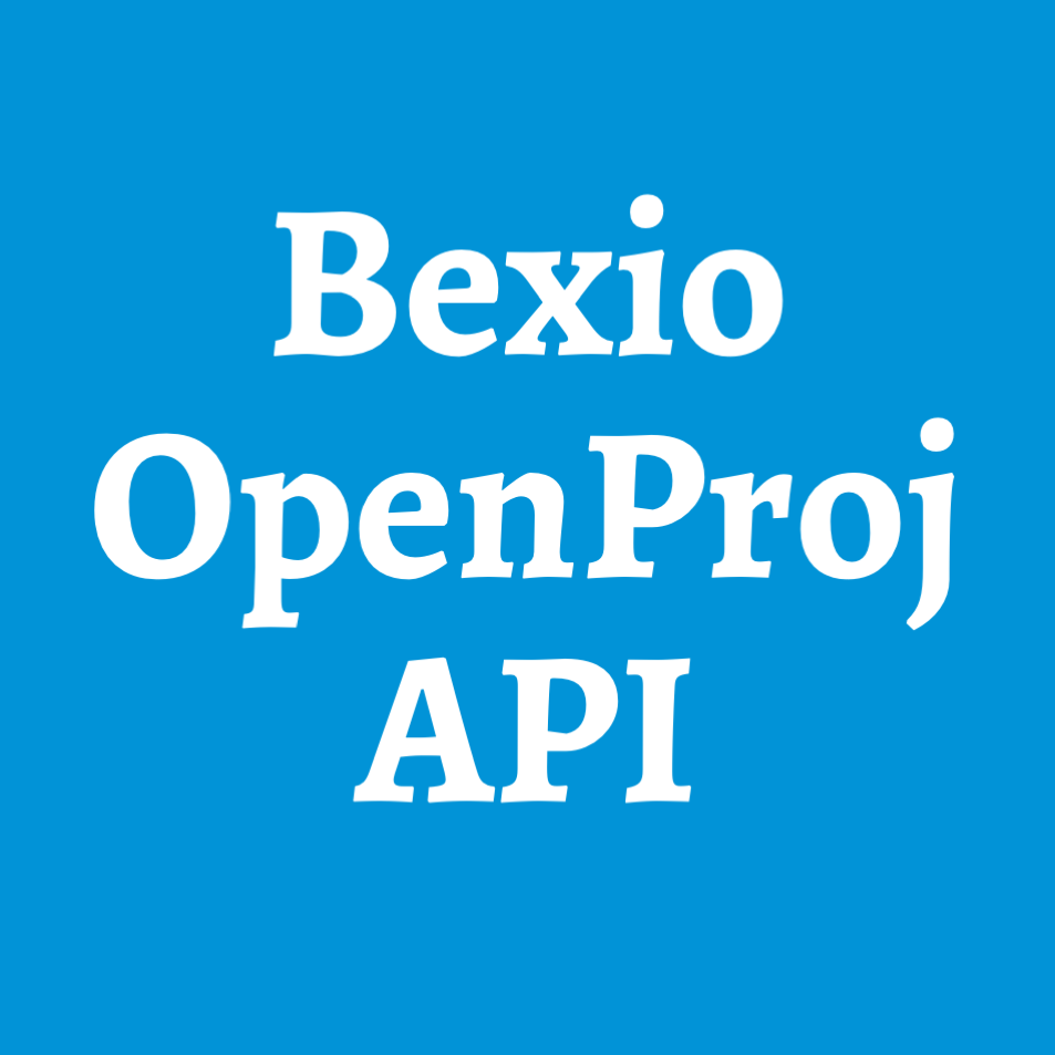 Bexio OpenProject API